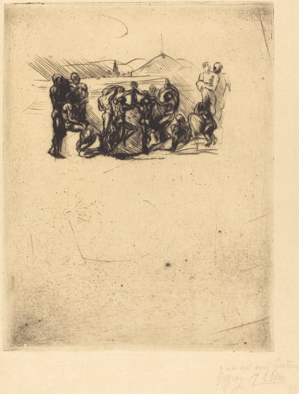 La Ronde tekijältä Auguste Rodin