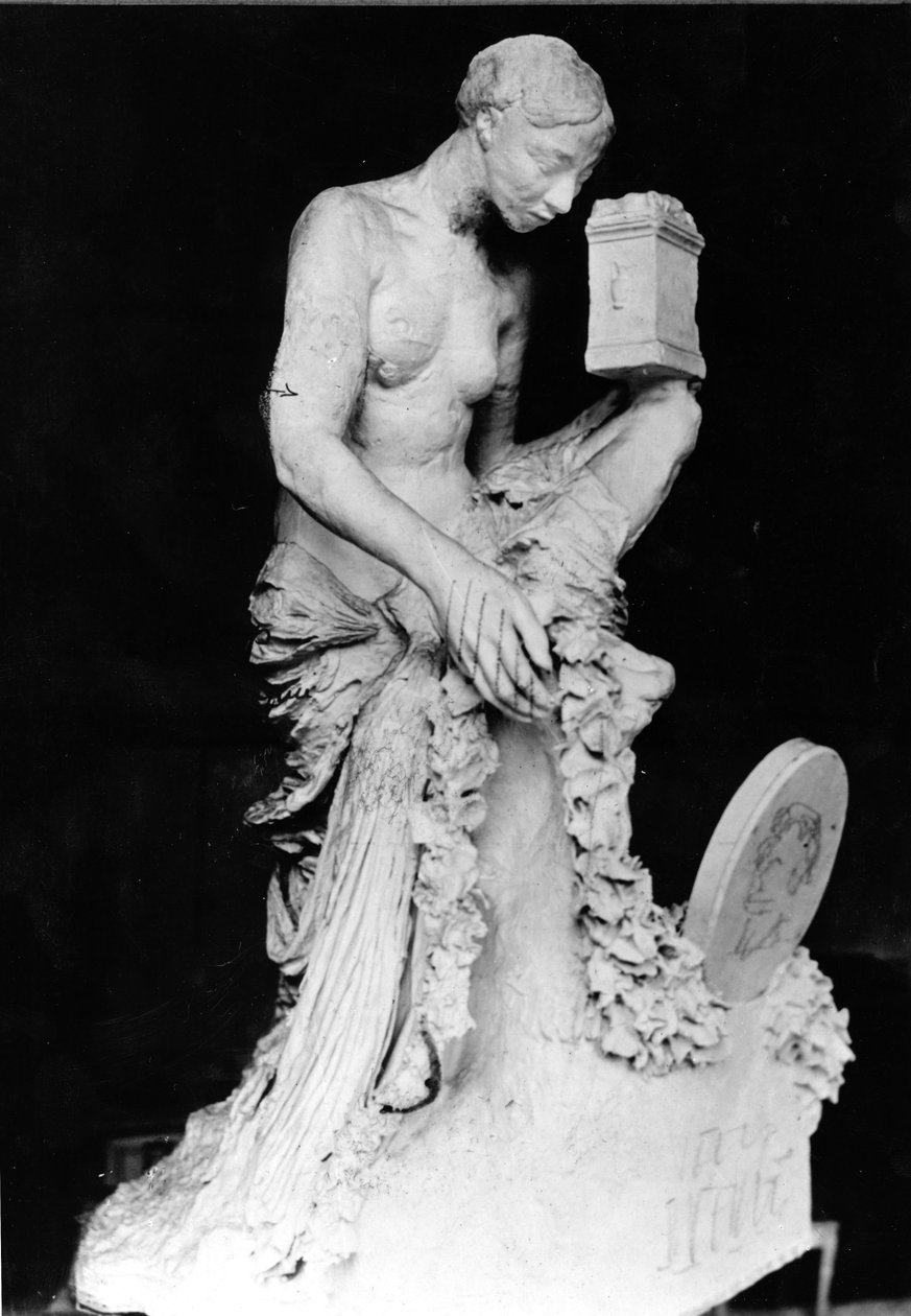 Whistlerin muistomerkki (1903-26) (marmori) tekijältä Auguste Rodin