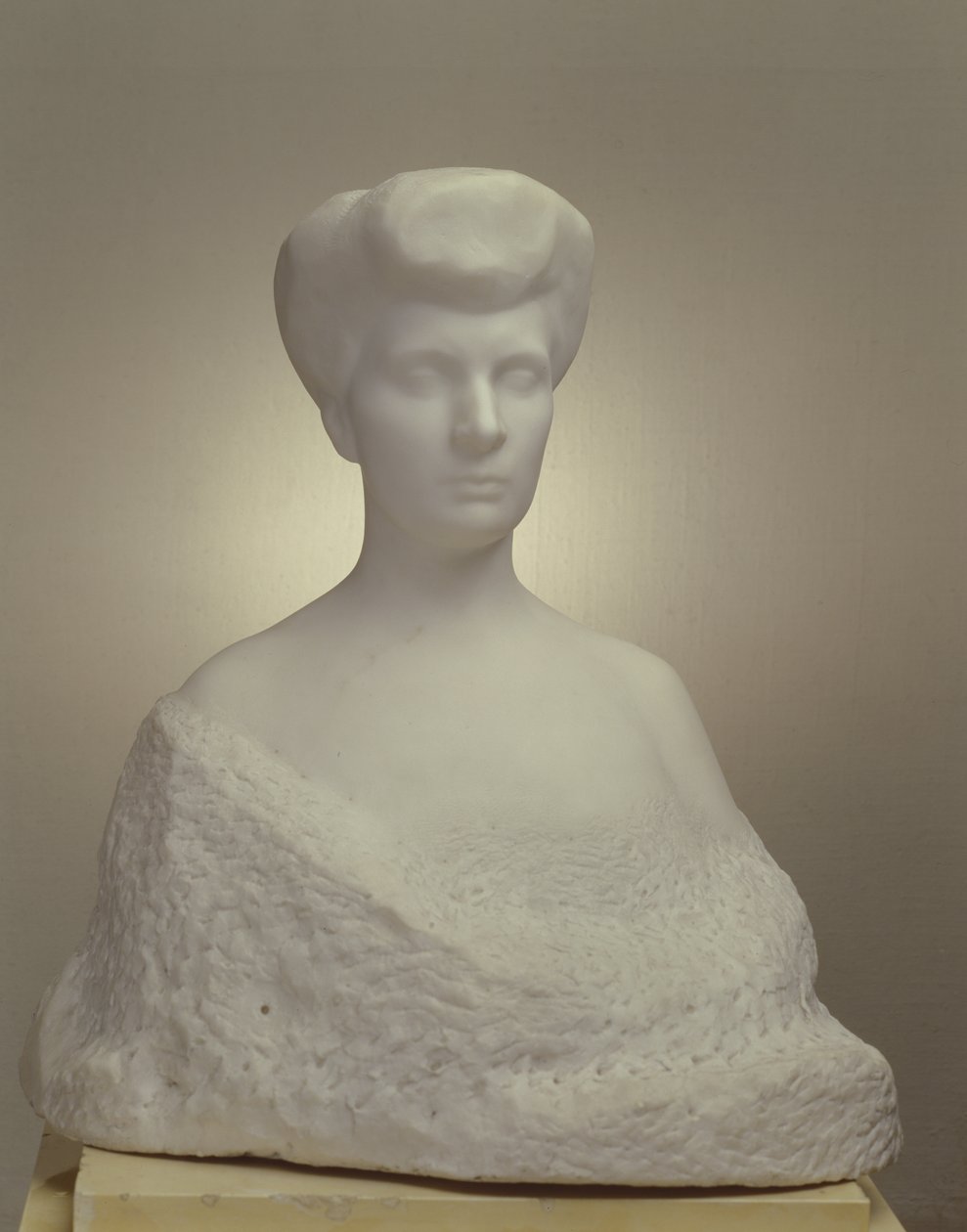 Muotokuva V.S. Elisejeva, 1906 (marmori) tekijältä Auguste Rodin