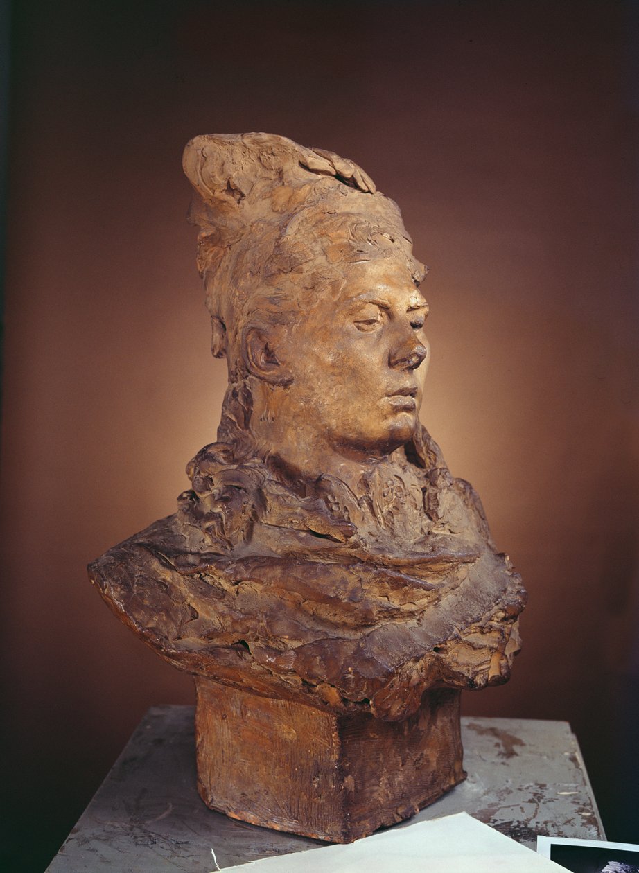 Ruusu (kipsi) tekijältä Auguste Rodin