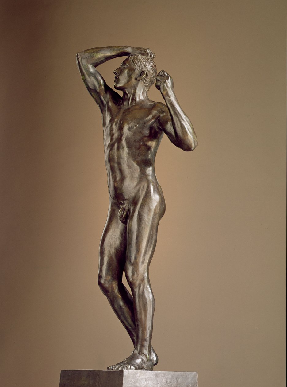 Pronssin aika, 1876-77 (pronssi) tekijältä Auguste Rodin
