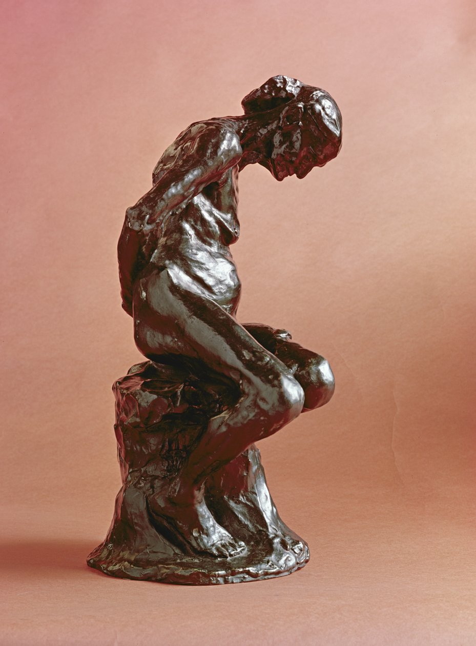 Vanha kurtisaani, 1885 (pronssi) tekijältä Auguste Rodin
