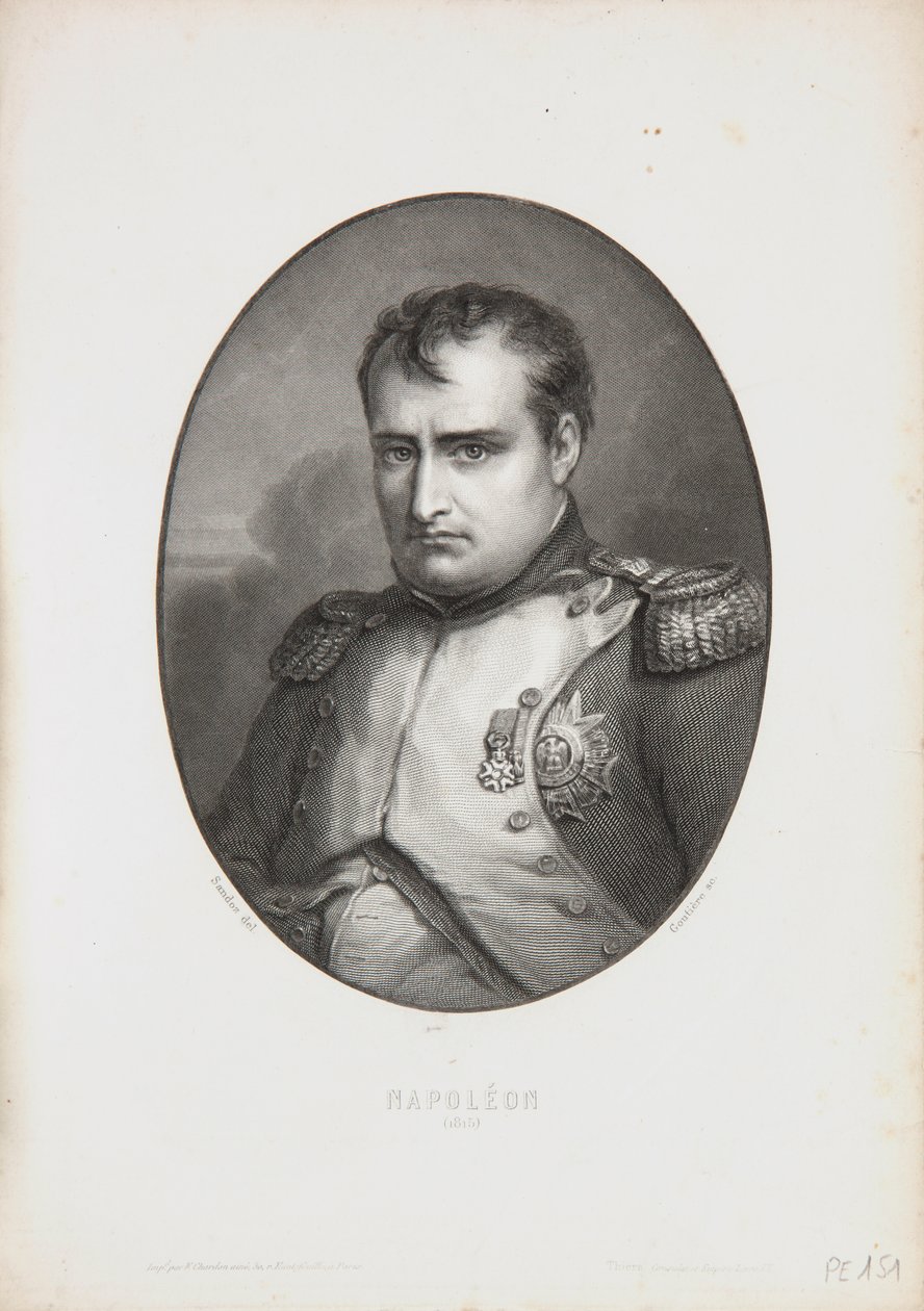 Napoleon (1815), 1837 tekijältä Auguste Sandoz