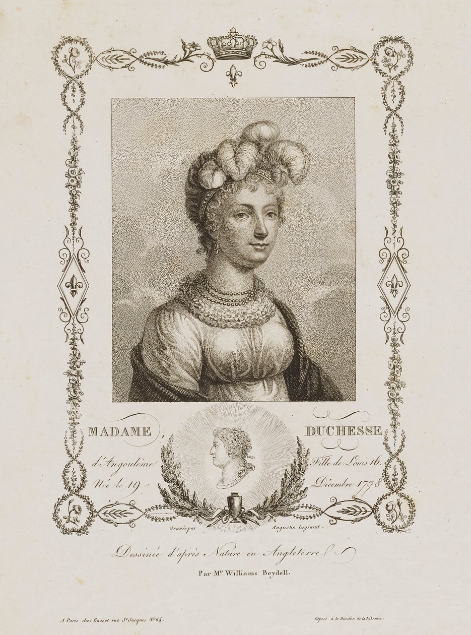 Madame Duchesse tekijältä Auguste Claude Simon Legrand