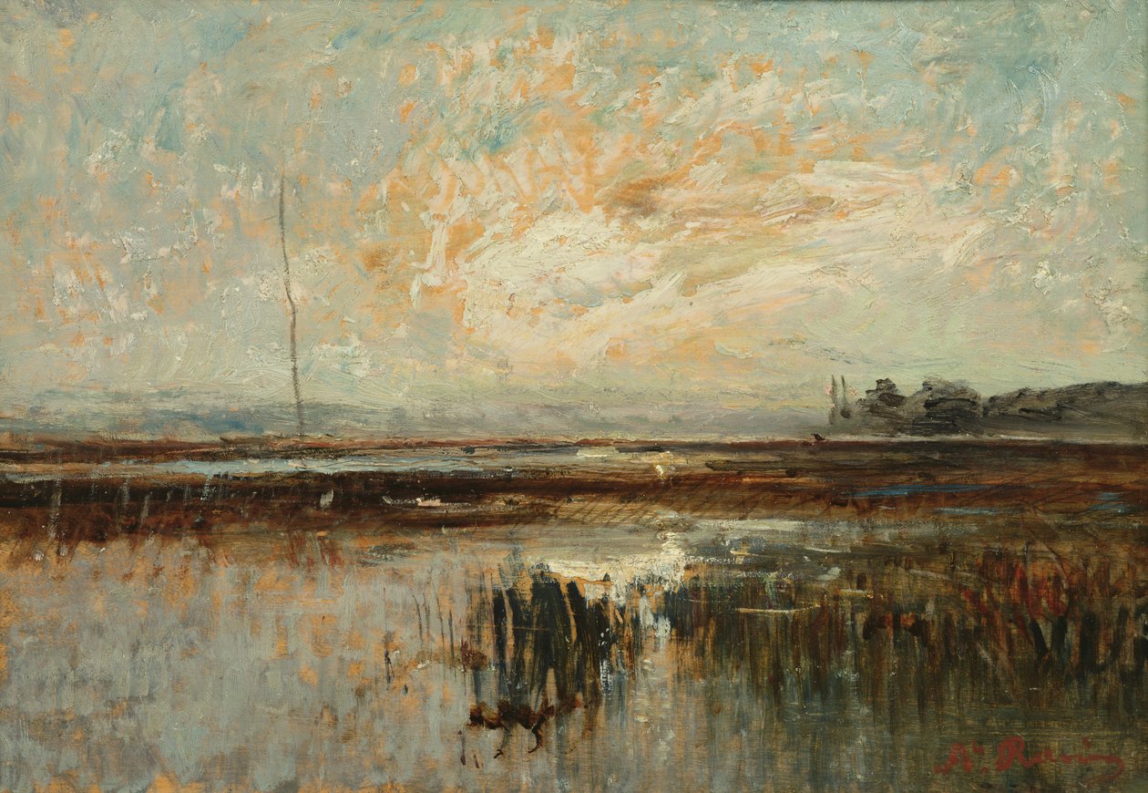 Alevan lampi, Morestel tekijältä Auguste Francois Ravier