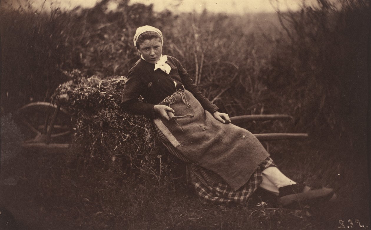 Talonpoika, n. 1870. tekijältä Auguste Giraudon
