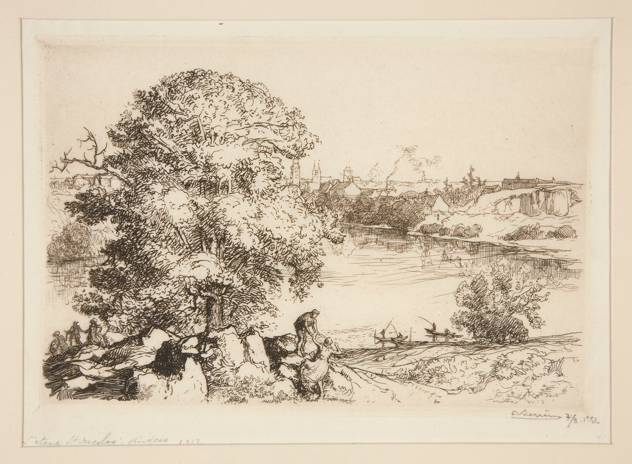 Angers, tekijältä Auguste Lepere