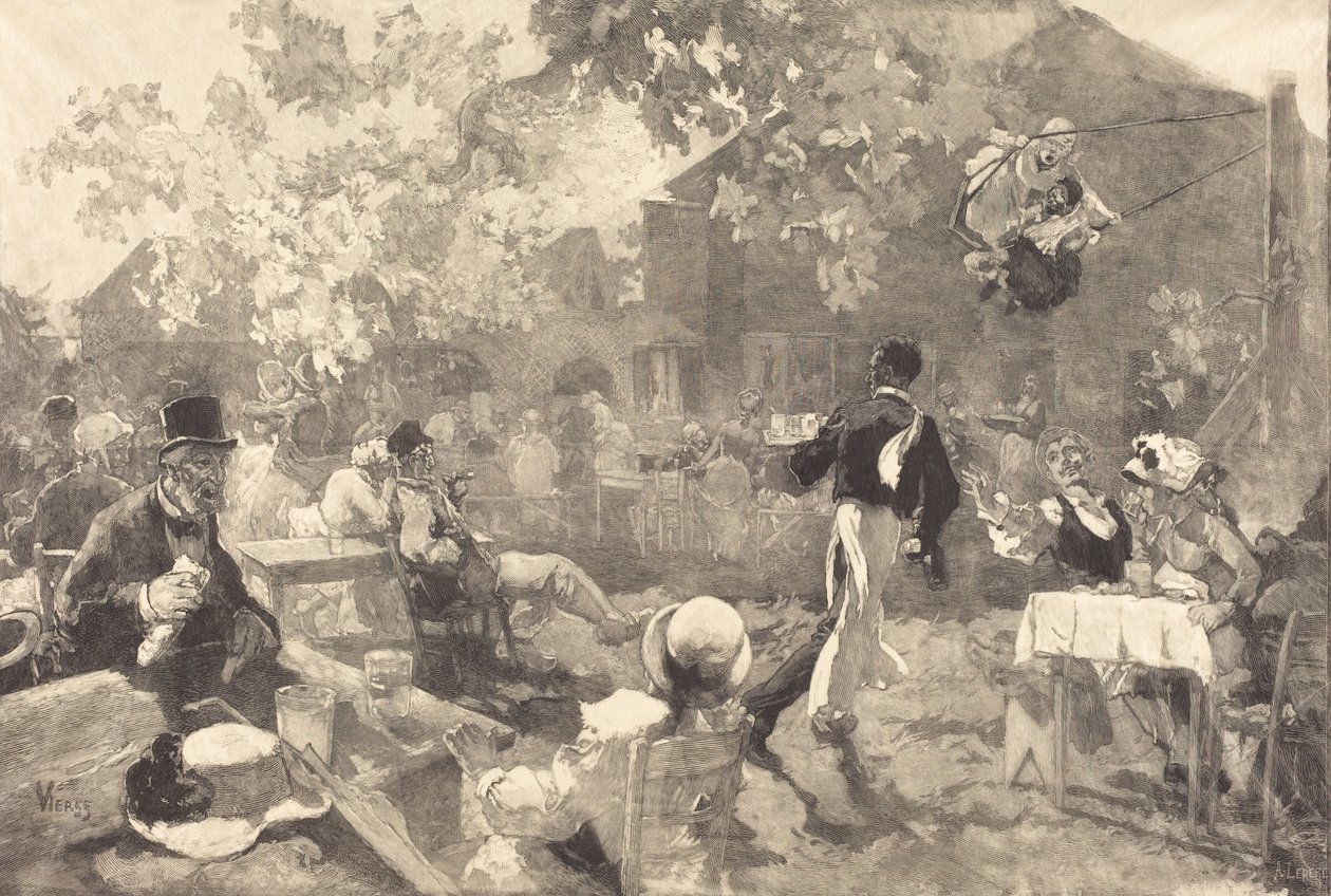 Kannerkuolla, 1888. tekijältä Auguste Lepere