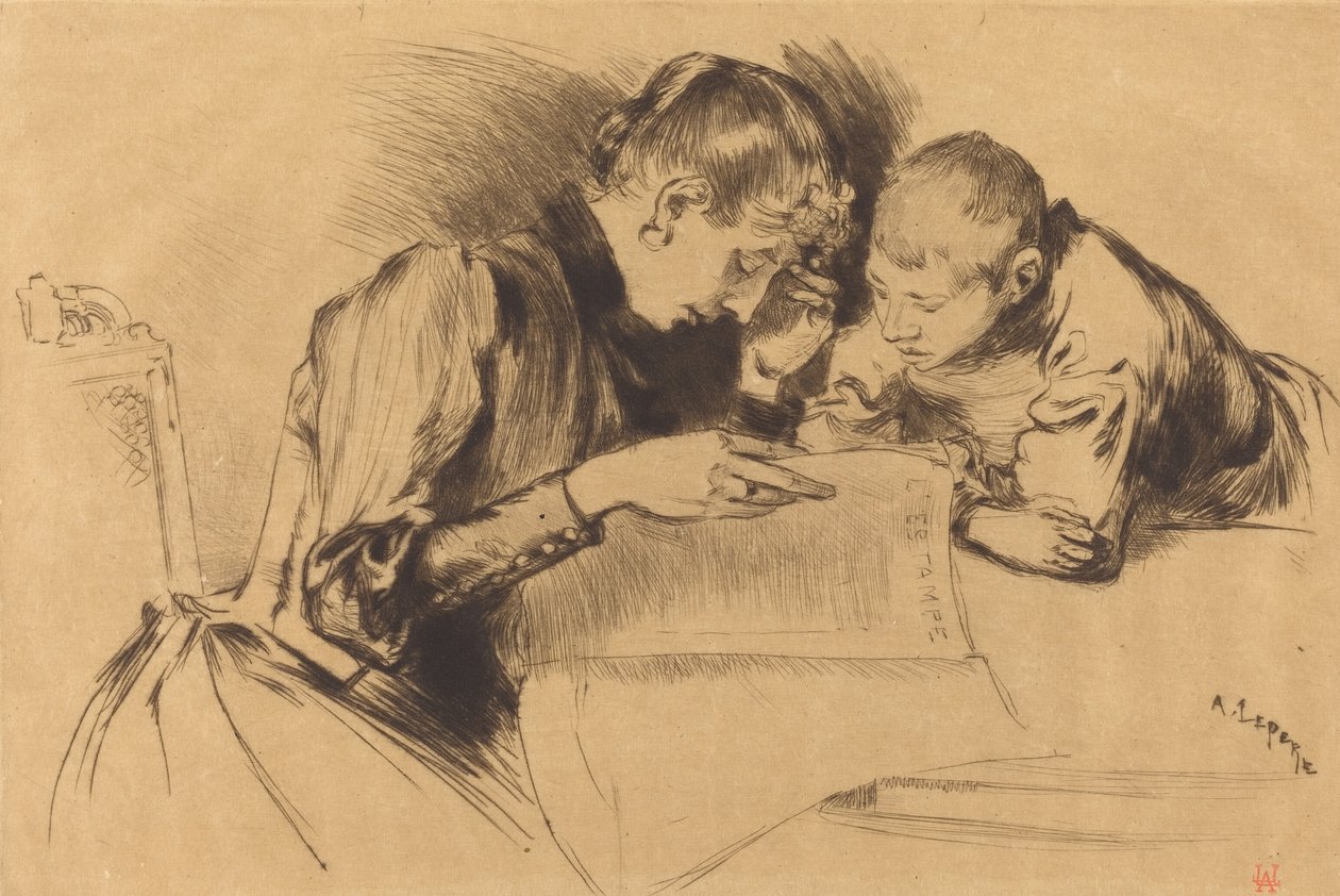Kuvat Kuvat, 1889. tekijältä Auguste Lepere