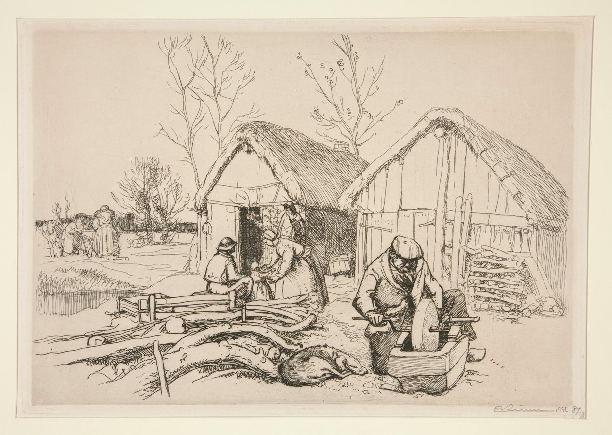 Puuhakkurin talo (Vend?e) (The Woodcutter tekijältä Auguste Lepere
