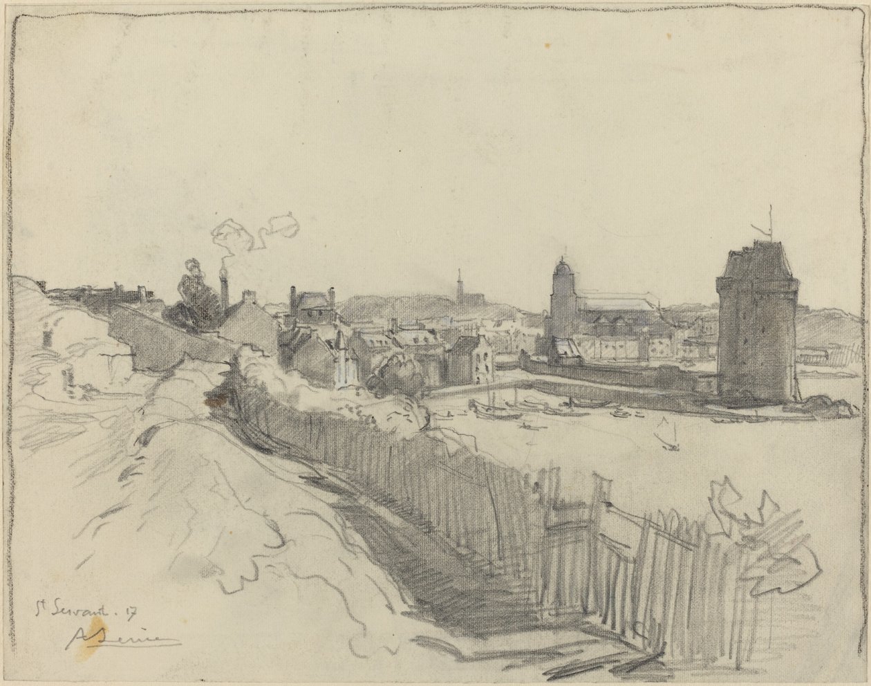 Saint-Servan tekijältä Auguste Lepere