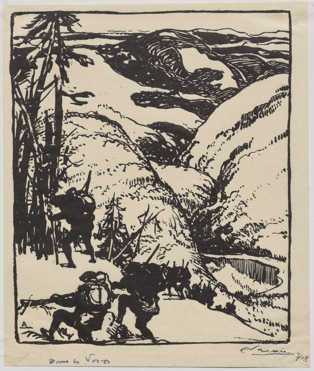 Vosgesissa tekijältä Auguste Louis Lepère