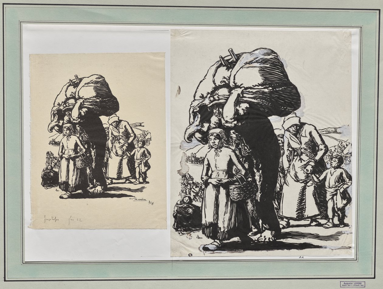 Pakenevat tekijältä Auguste Louis Lepère