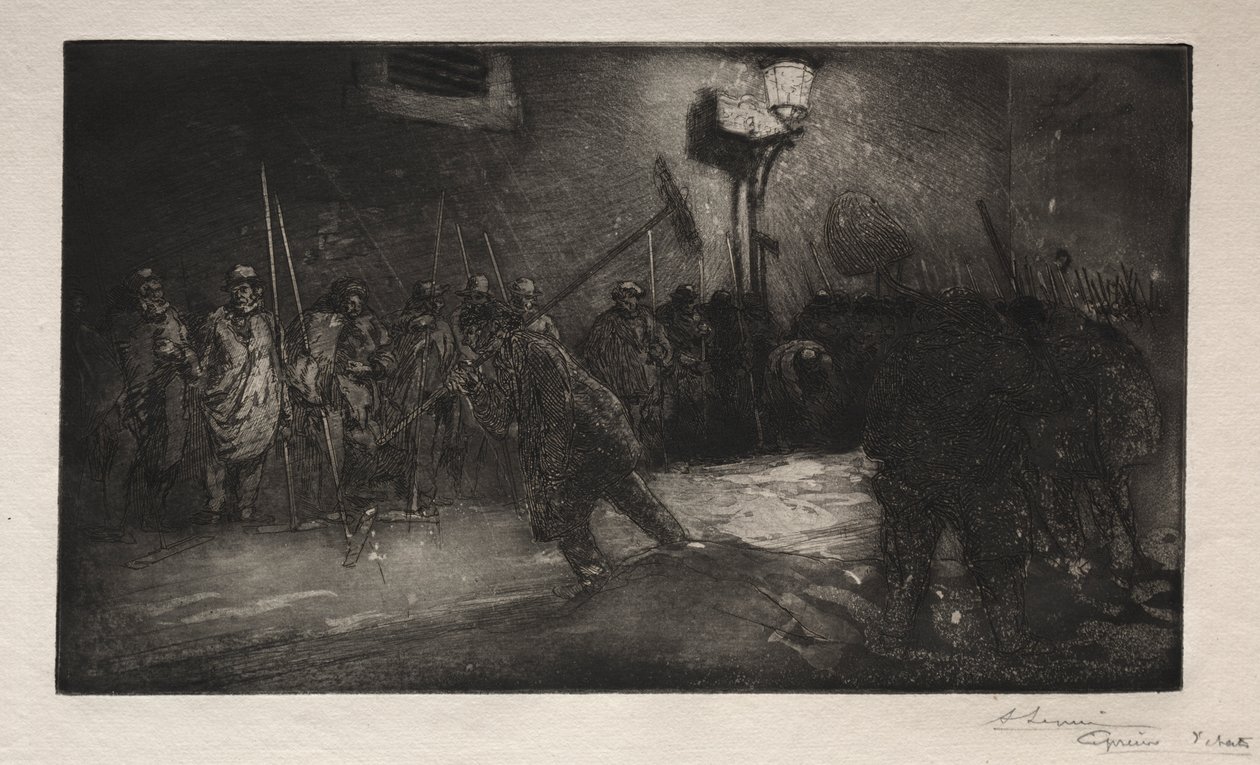 Call of the Night Sweepers tekijältä Auguste Louis Lepère