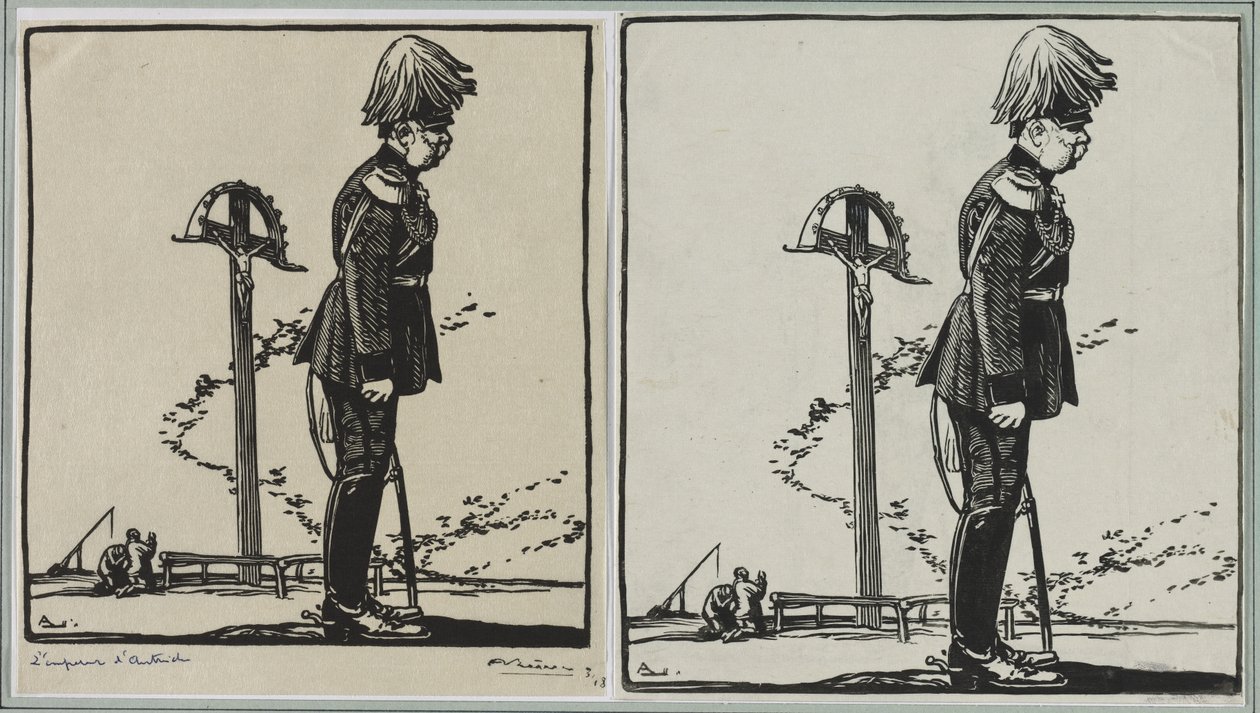 Itävallan keisari tekijältä Auguste Louis Lepère