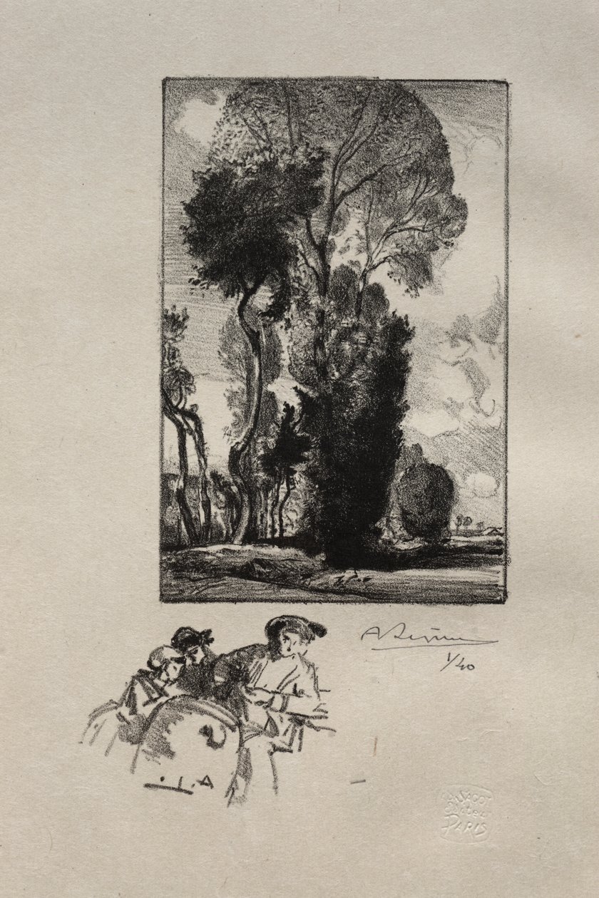 Bocage tekijältä Auguste Louis Lepère