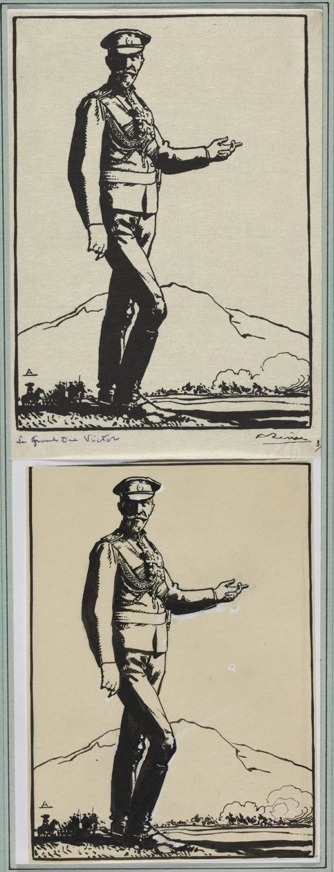 Suurherttua Victor, 1914. tekijältä Auguste Louis Lepère