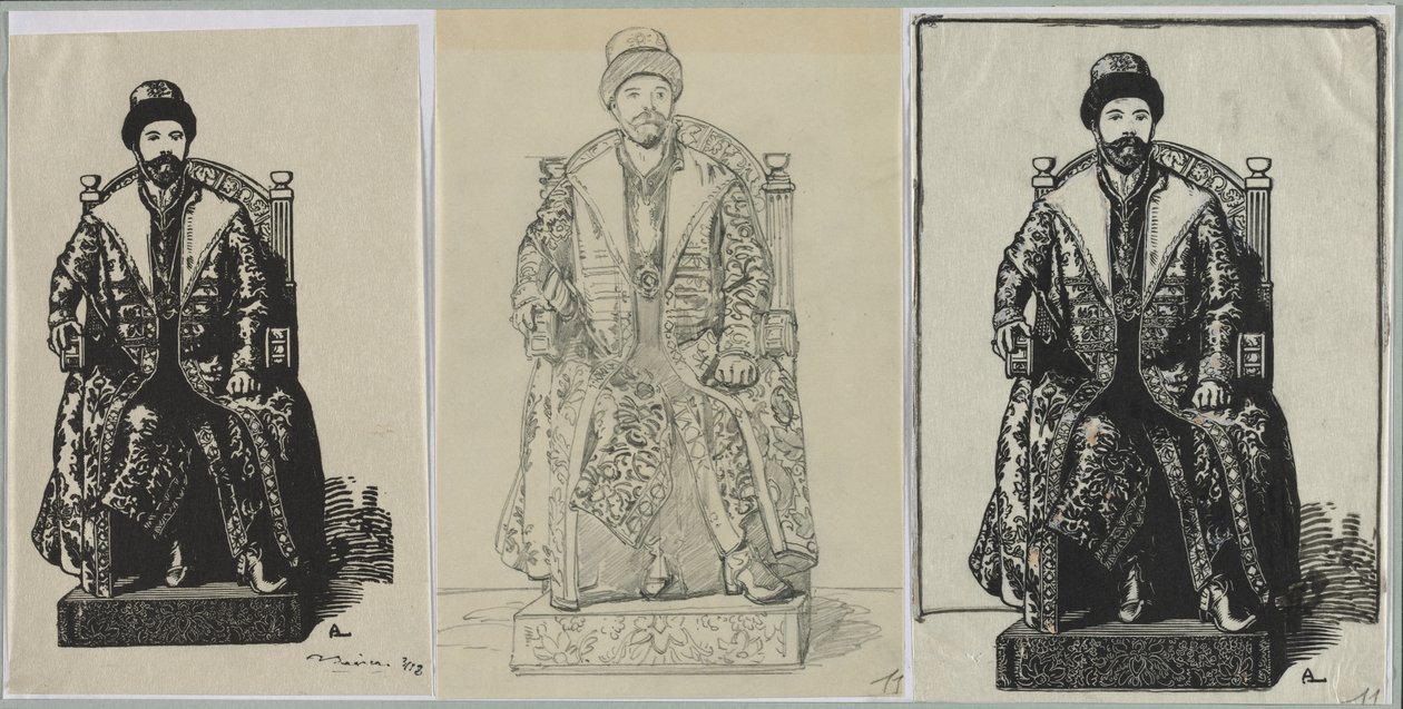 Ja tsaari tekijältä Auguste Louis Lepère