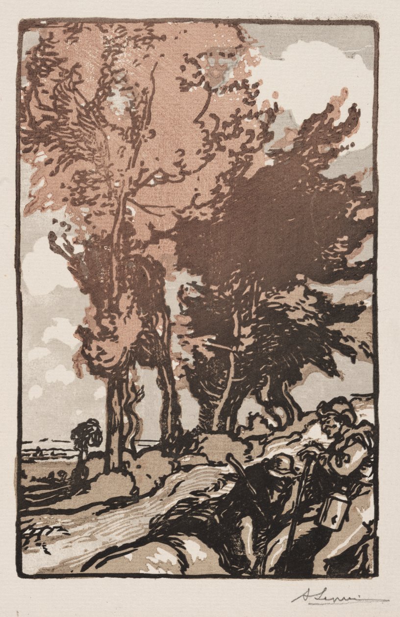 Lepopaikka tekijältä Auguste Louis Lepère