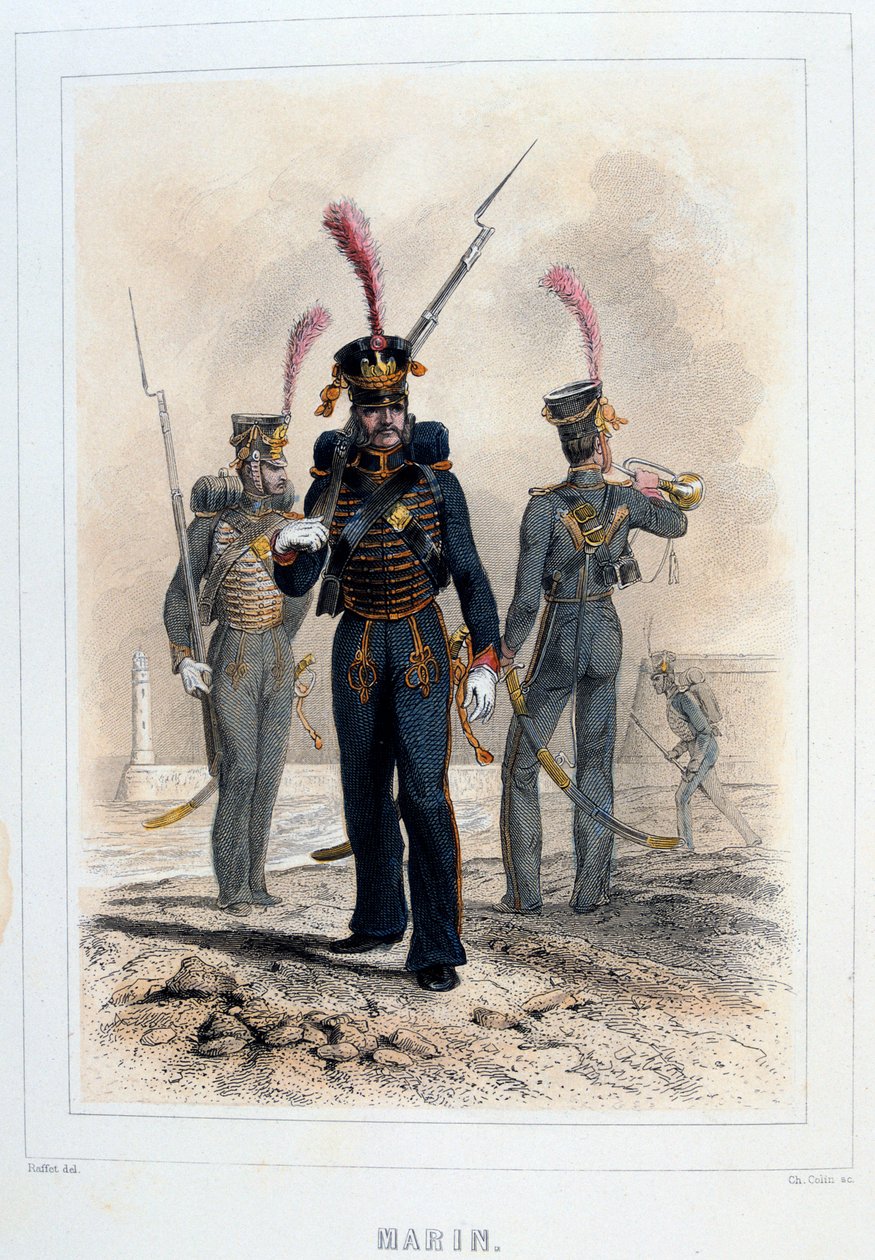 Meri, 1859. tekijältä Auguste Raffet