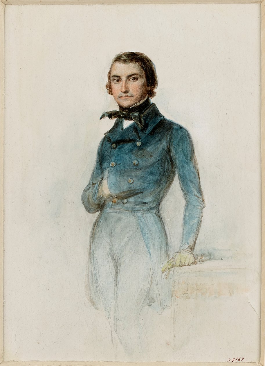 Louis Blancin muotokuva 1811-1882. tekijältä Auguste Raffet