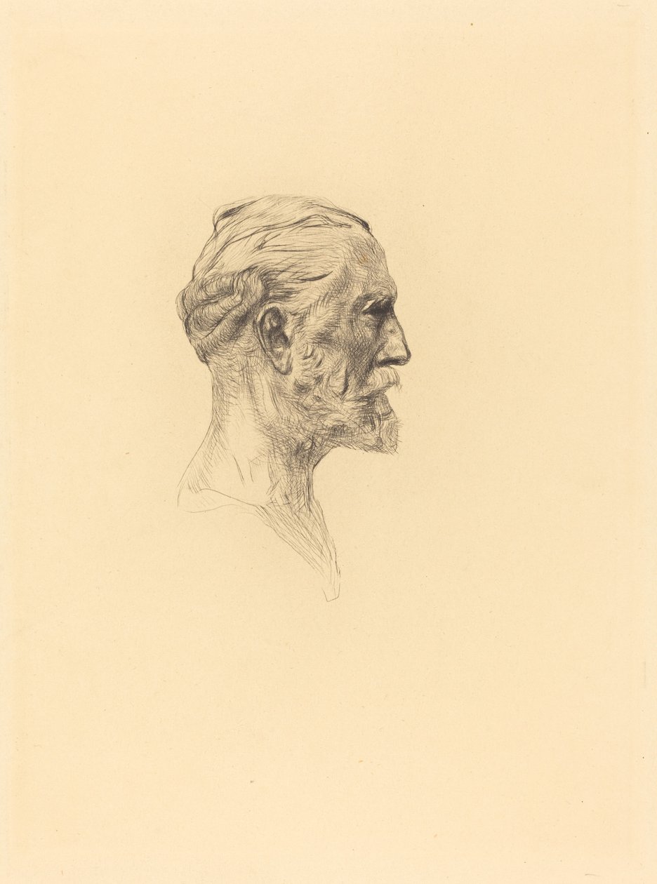 Antonin Proust, 1885. tekijältä Auguste Rodin