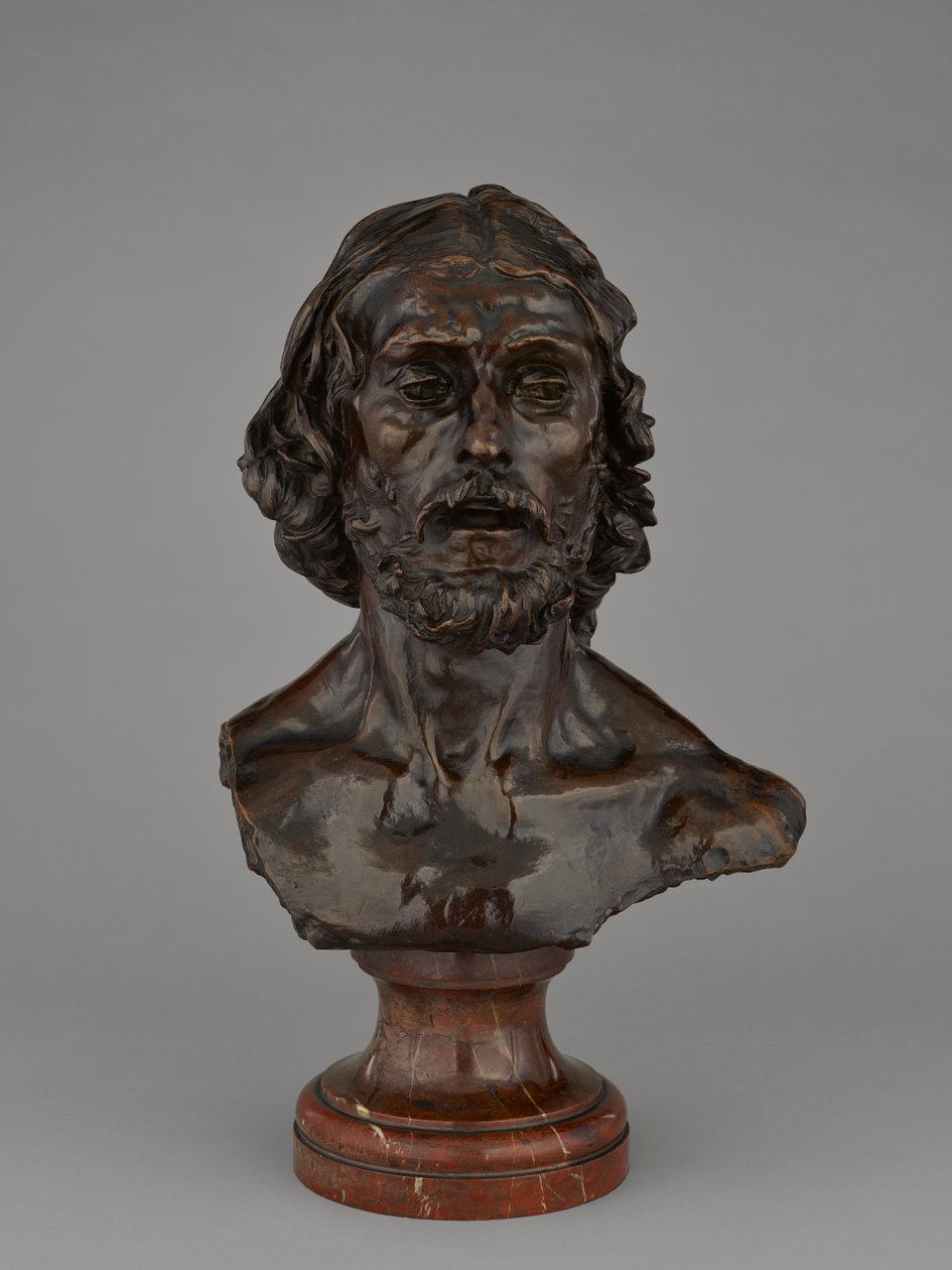 Johannes Kastajan rintakuva, 1886 tekijältä Auguste Rodin