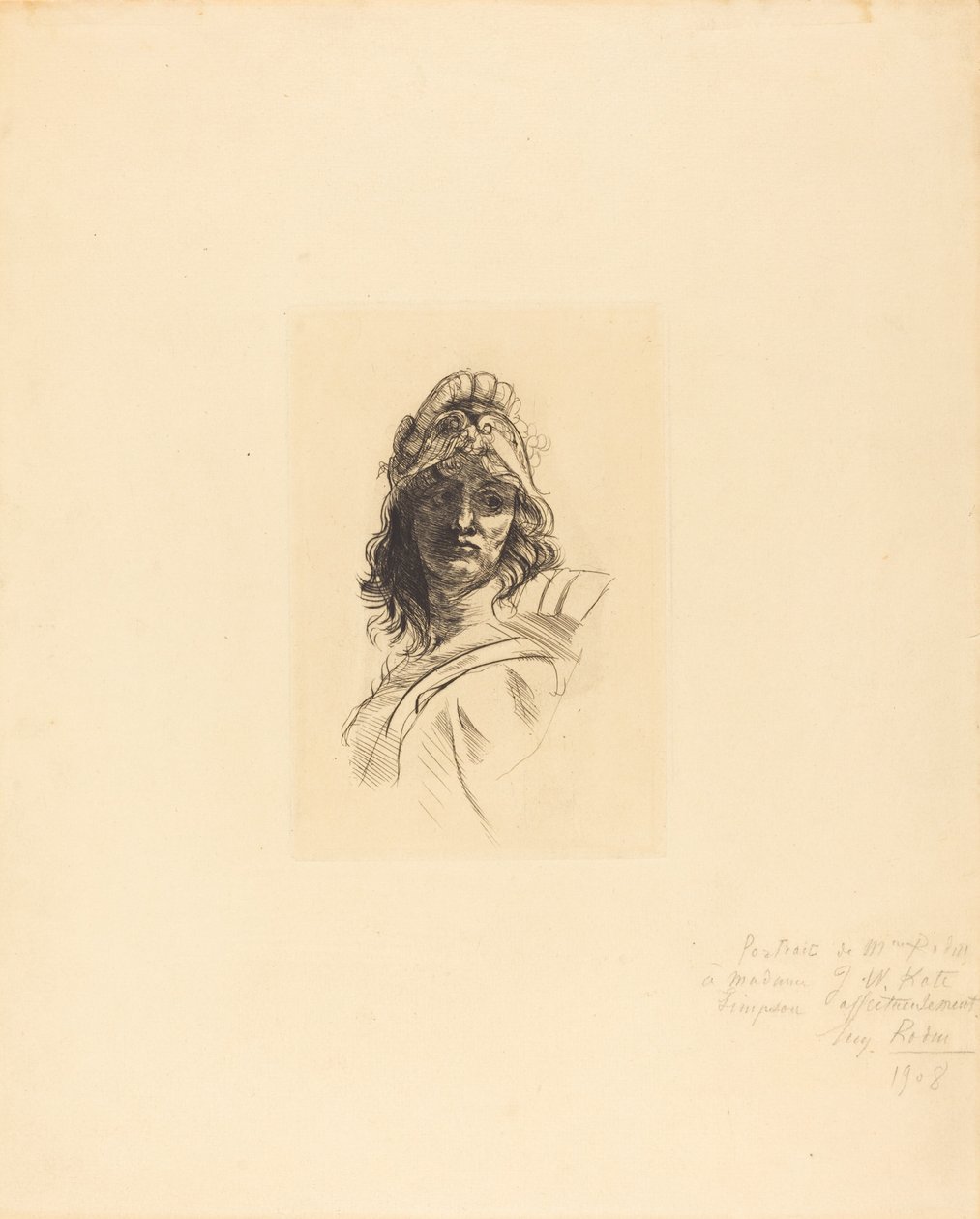 Bellonen kirjekuoret tekijältä Auguste Rodin