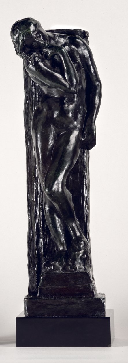 Eve pitkät hiukset, 187880 (pronssi) tekijältä Auguste Rodin