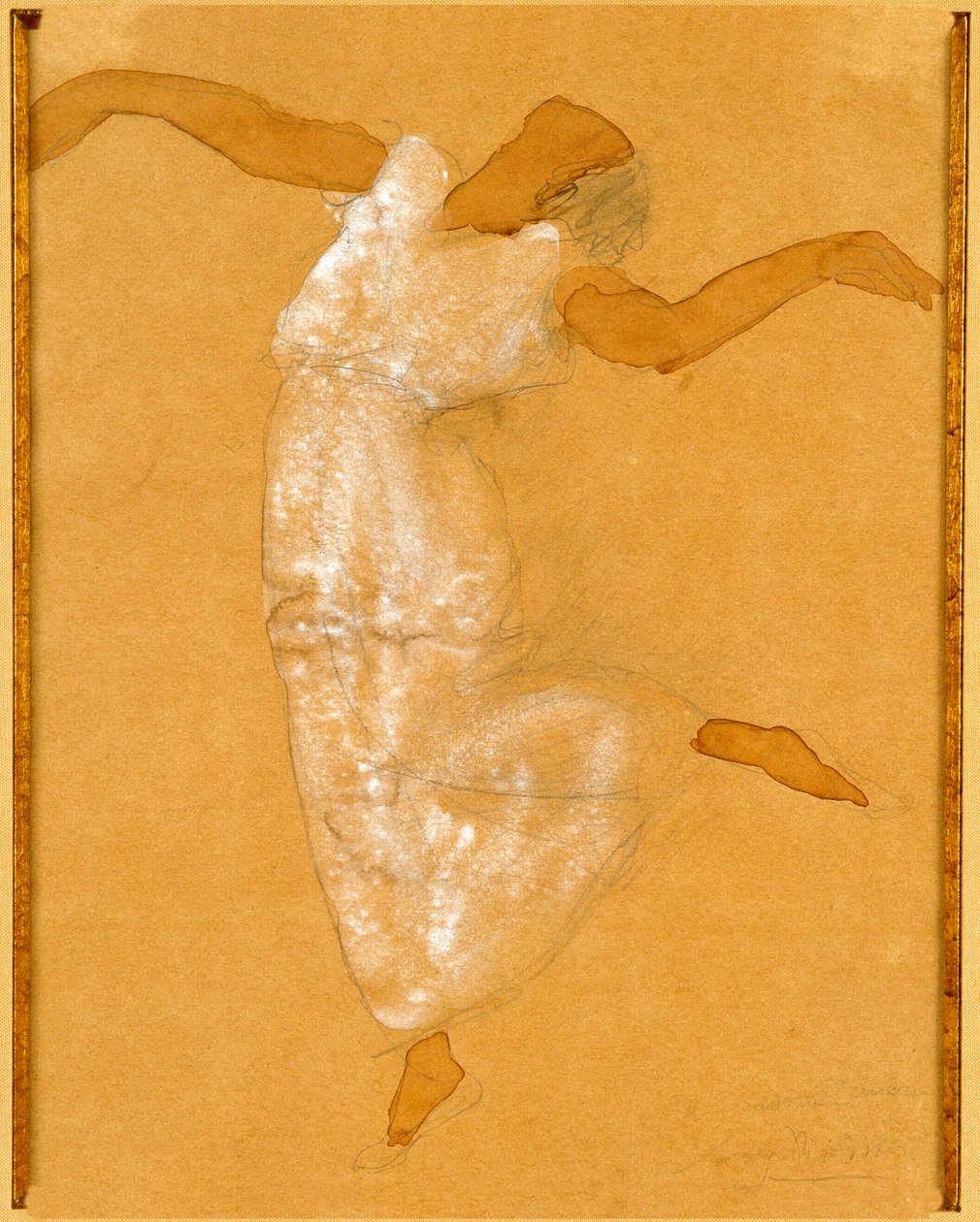 Isadora Duncan, 1900-luvun alku. tekijältä Auguste Rodin