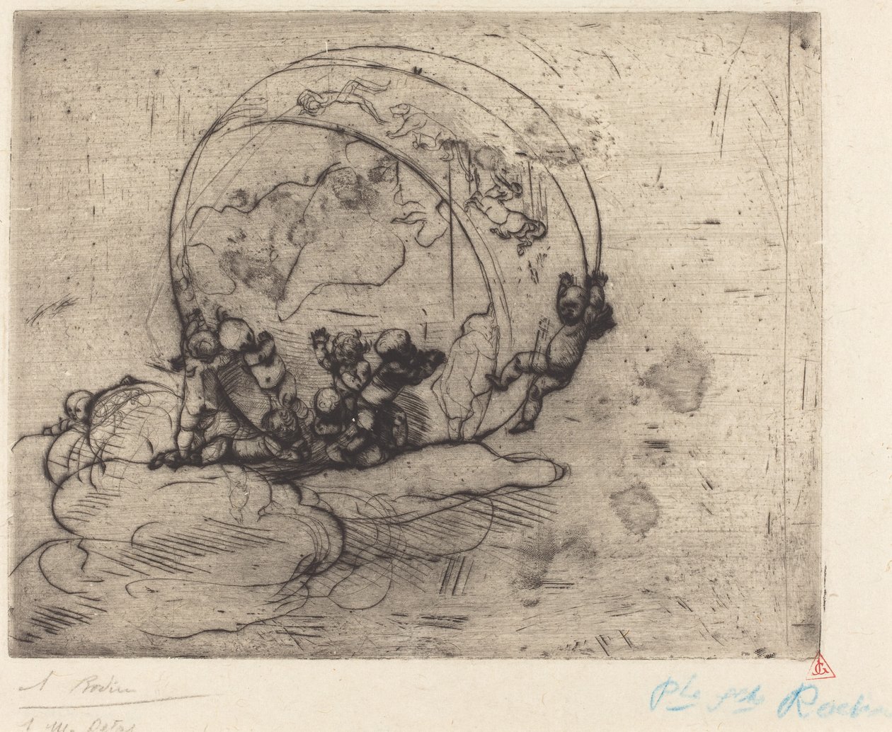 Les Amours Conduisant le Monde tekijältä Auguste Rodin