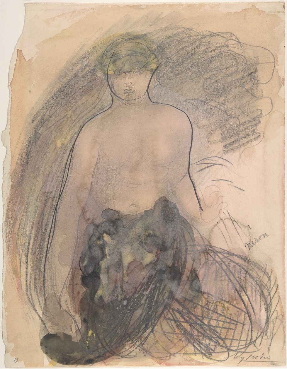 Nero, 1900-1910. tekijältä Auguste Rodin