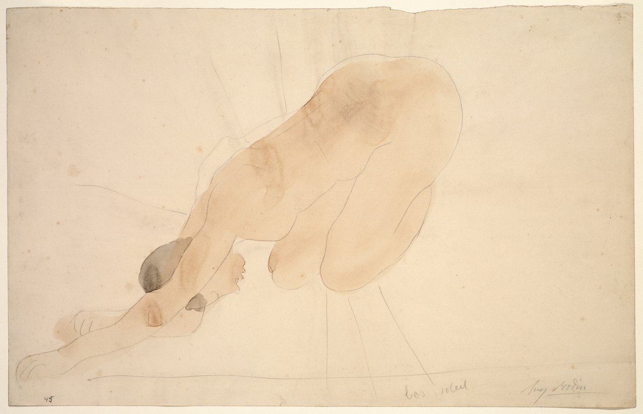 Auringonlasku tekijältä Auguste Rodin