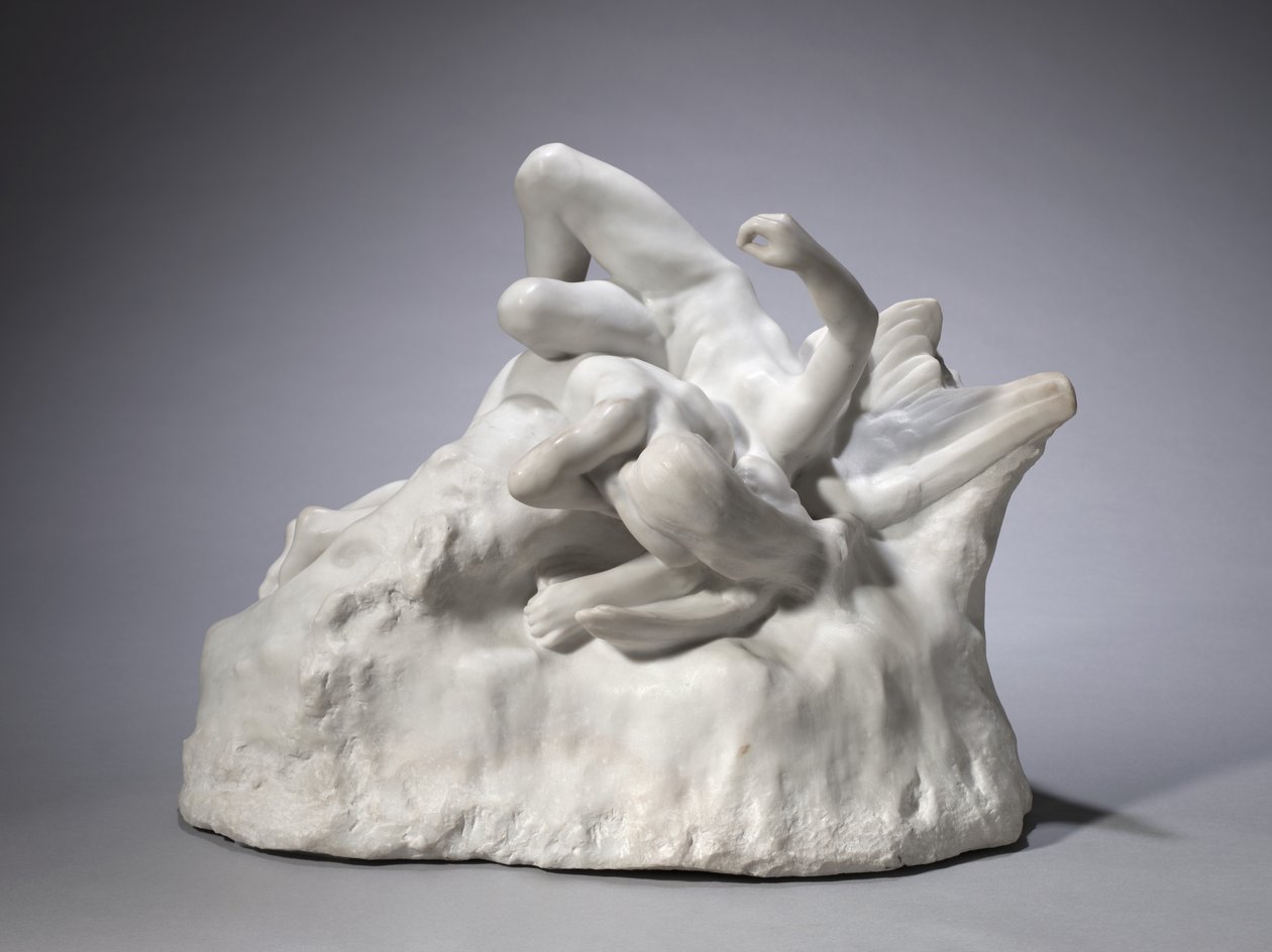The Fall of the Angels, noin 1890-1900 tekijältä Auguste Rodin
