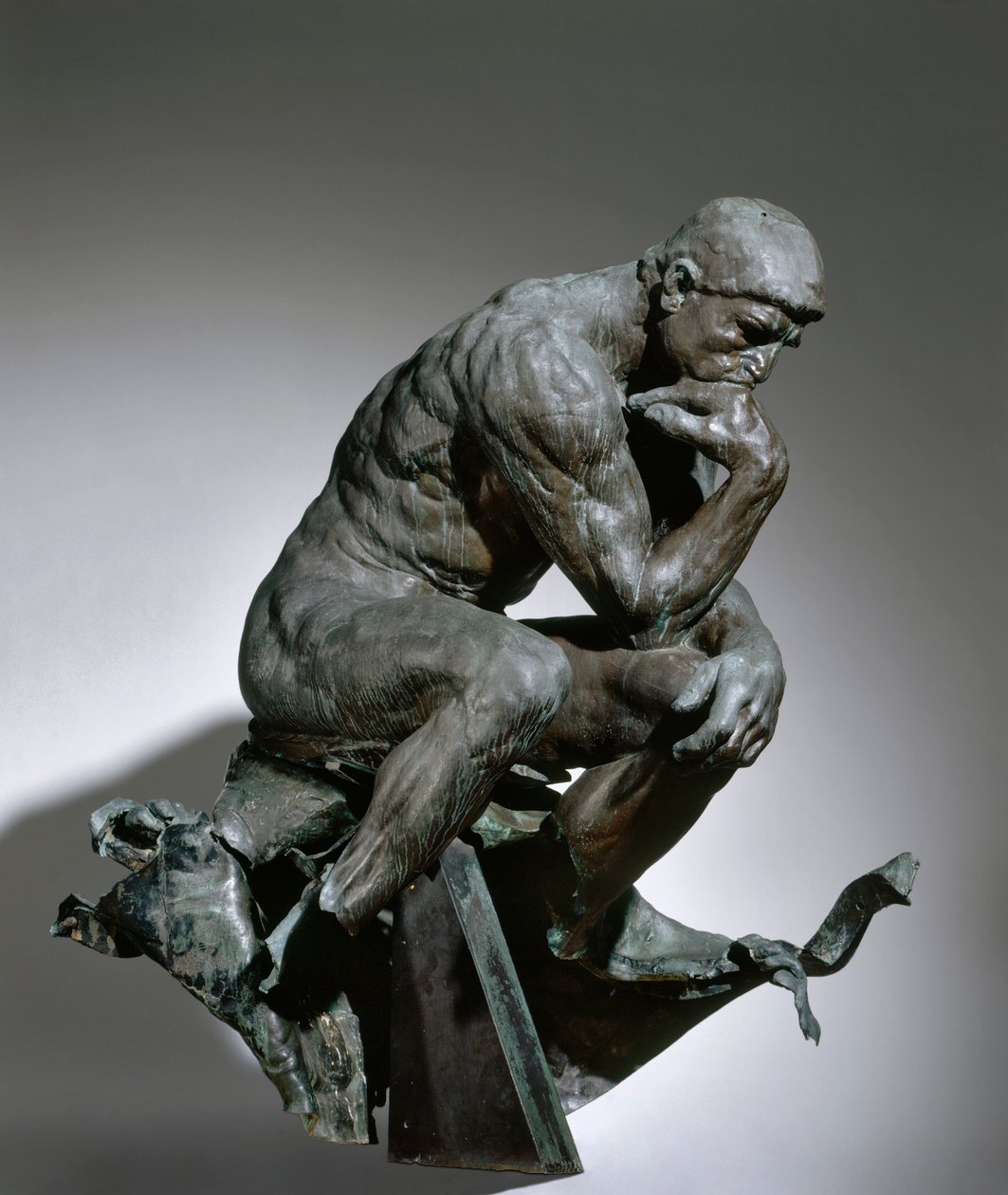 Ajattelija, 1880-1881. tekijältä Auguste Rodin