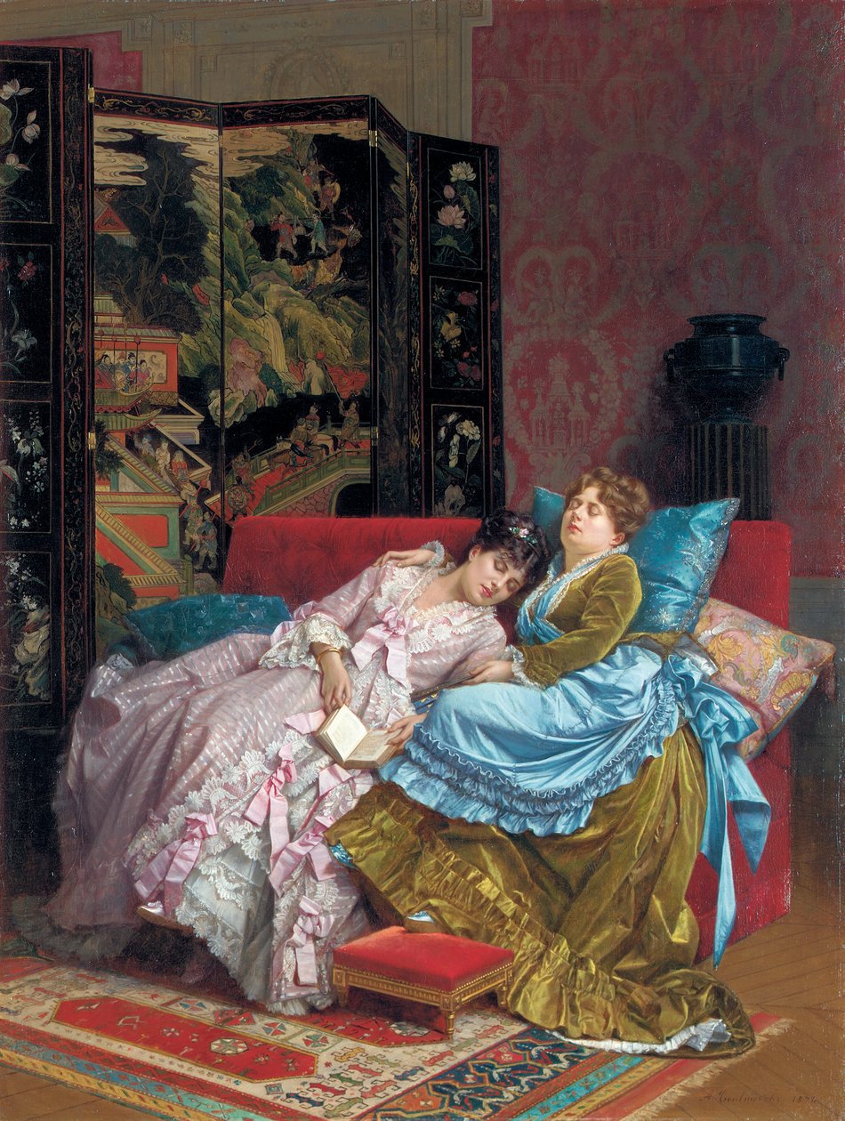 Iltapäivän idylli tekijältä Auguste Toulmouche
