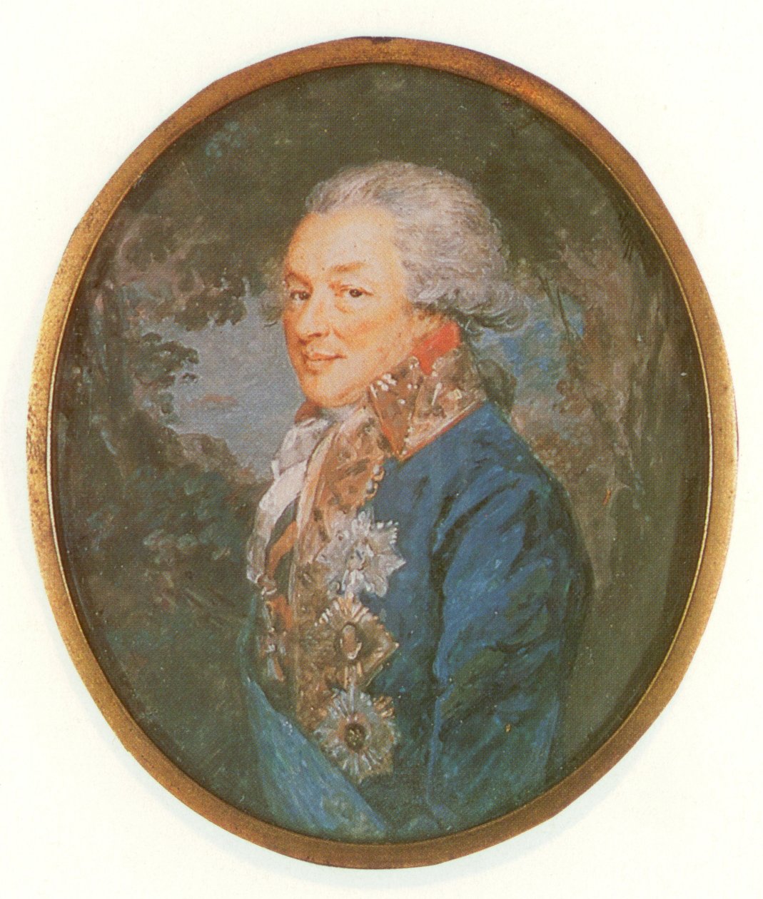 Ivan Petrovich Saltykovin (1730-1805) muotokuva tekijältä Augustin Ritt