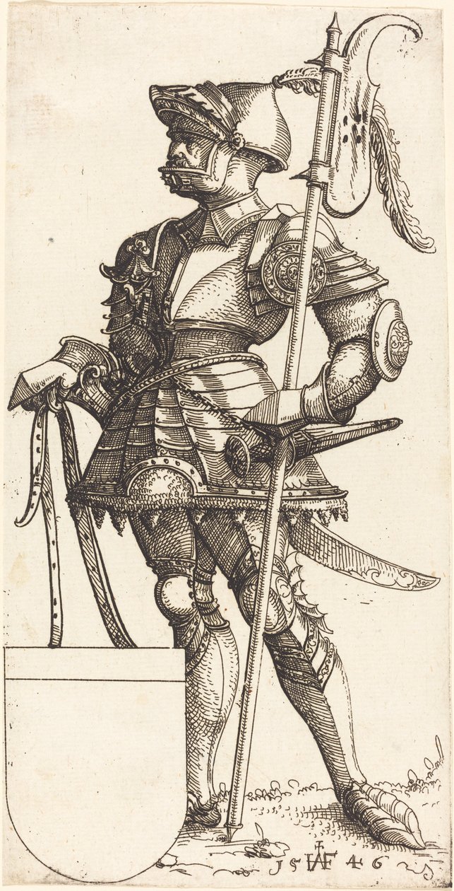 Christian II, Tanska, 1546. tekijältä Augustin Hirschvogel