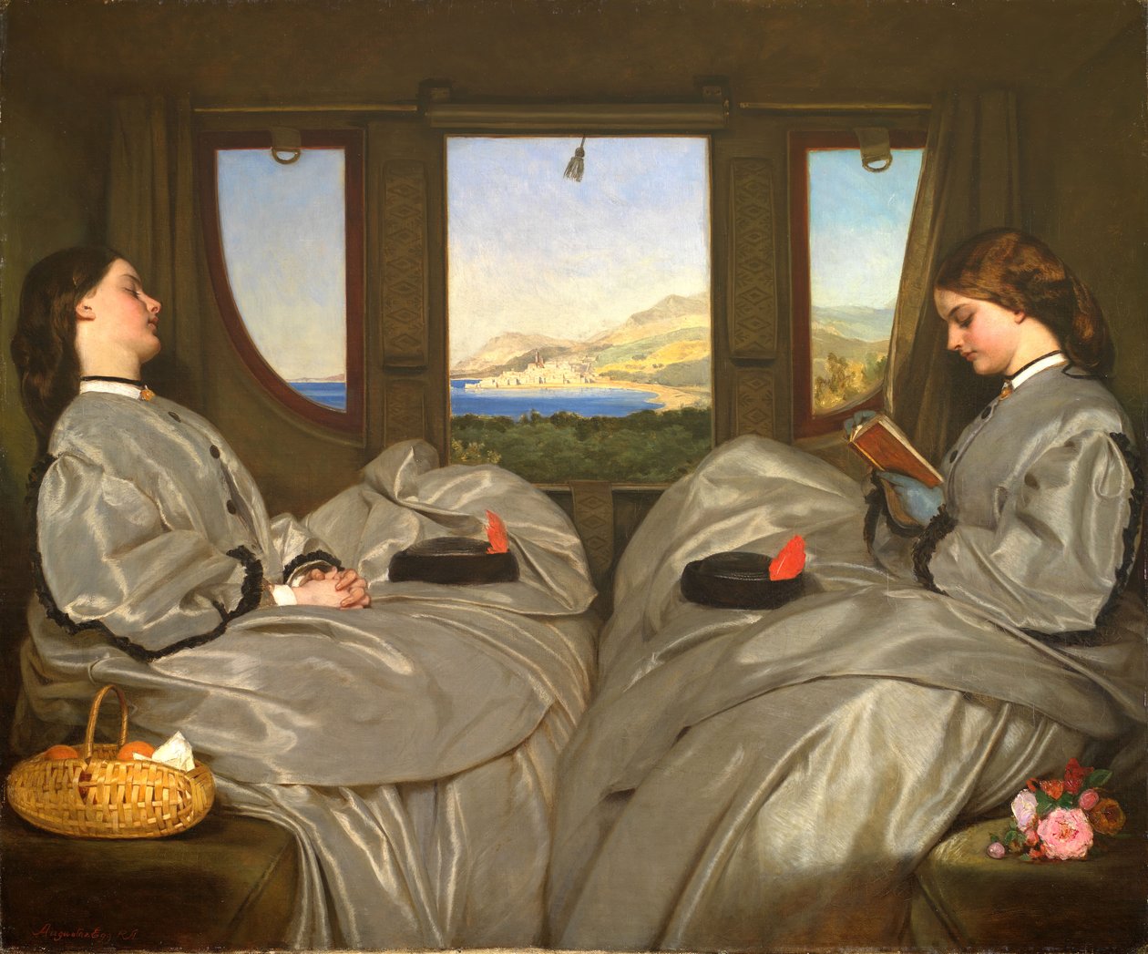 Matkakumppanit, 1862. tekijältä Augustus Leopold Egg