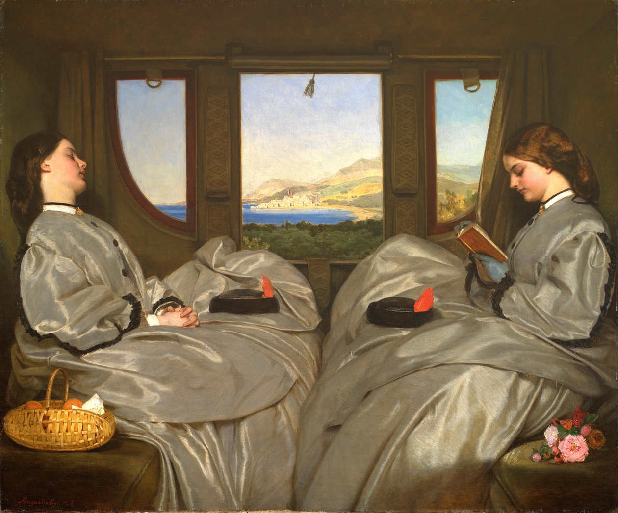 Matkakumppanit, 1862. tekijältä Augustus Leopold Egg