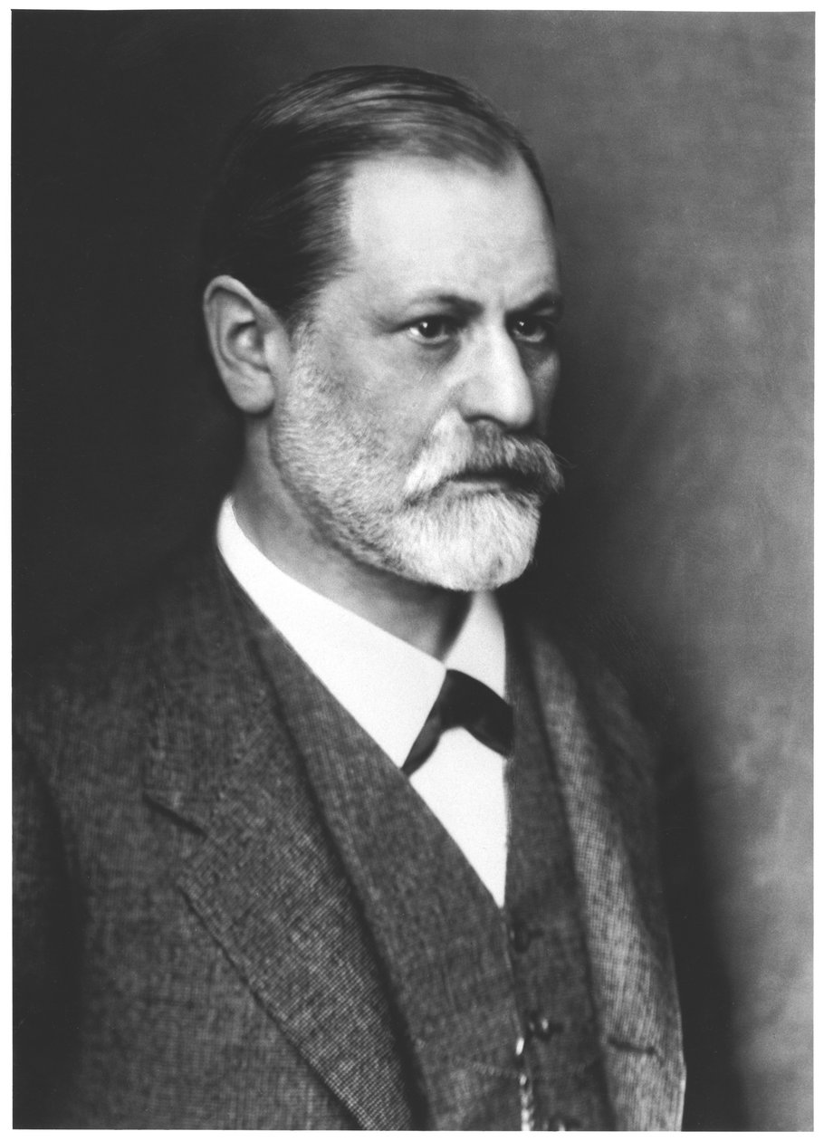 Muotokuva Sigmund Freudista (1856-1939) n. 1900 tekijältä Austrian Photographer