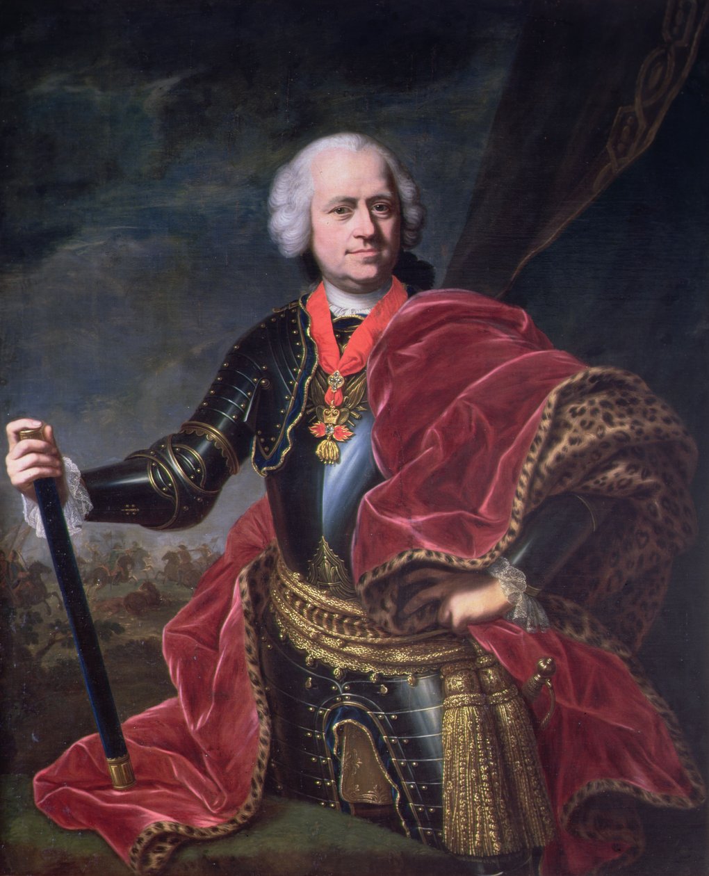 Karoly Jozsef Batthyany (1698-1772), Batthyanyn prinssi, Unkarin sotamarsalkka Itävallan palveluksessa tekijältä Austrian School