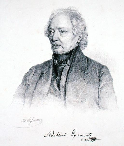 Adalbert Gyrowetz (1763-1850) (litho) tekijältä Austrian School