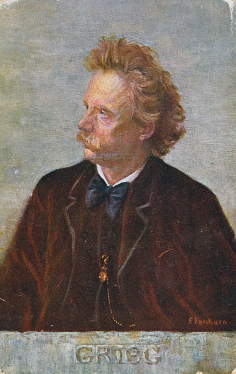 Postikortti Edvard Hagerup Griegistä (1843-1907) tekijältä Austrian School
