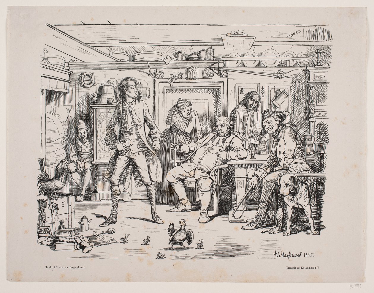 Erasmus Montanus tekijältä Axel Theodor Kittendorff