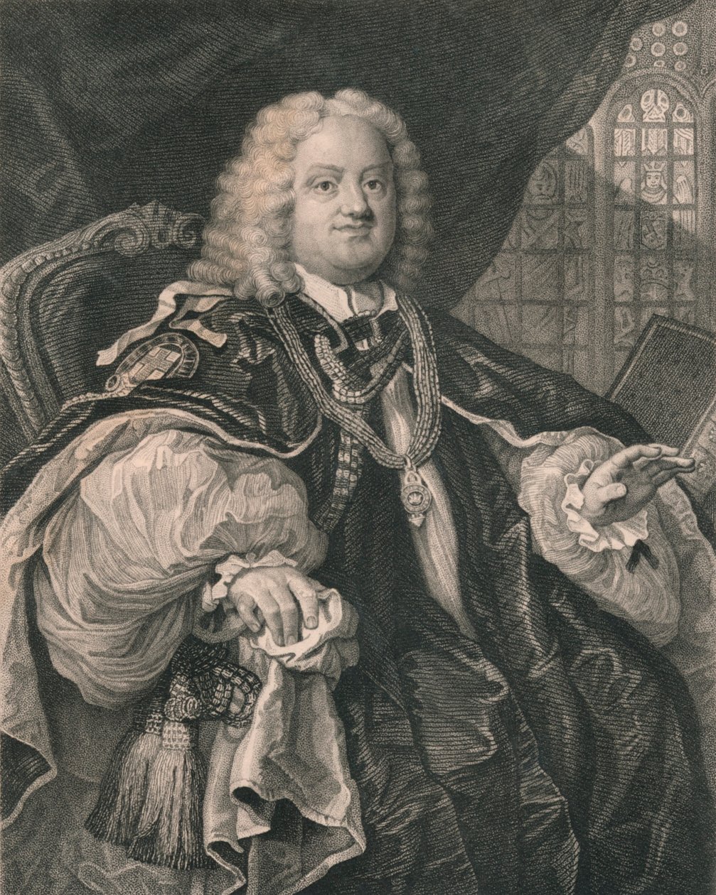 Benjamin Hoadly, 1676-1761, englantilainen pappi, 1800-luku tekijältä B Holl