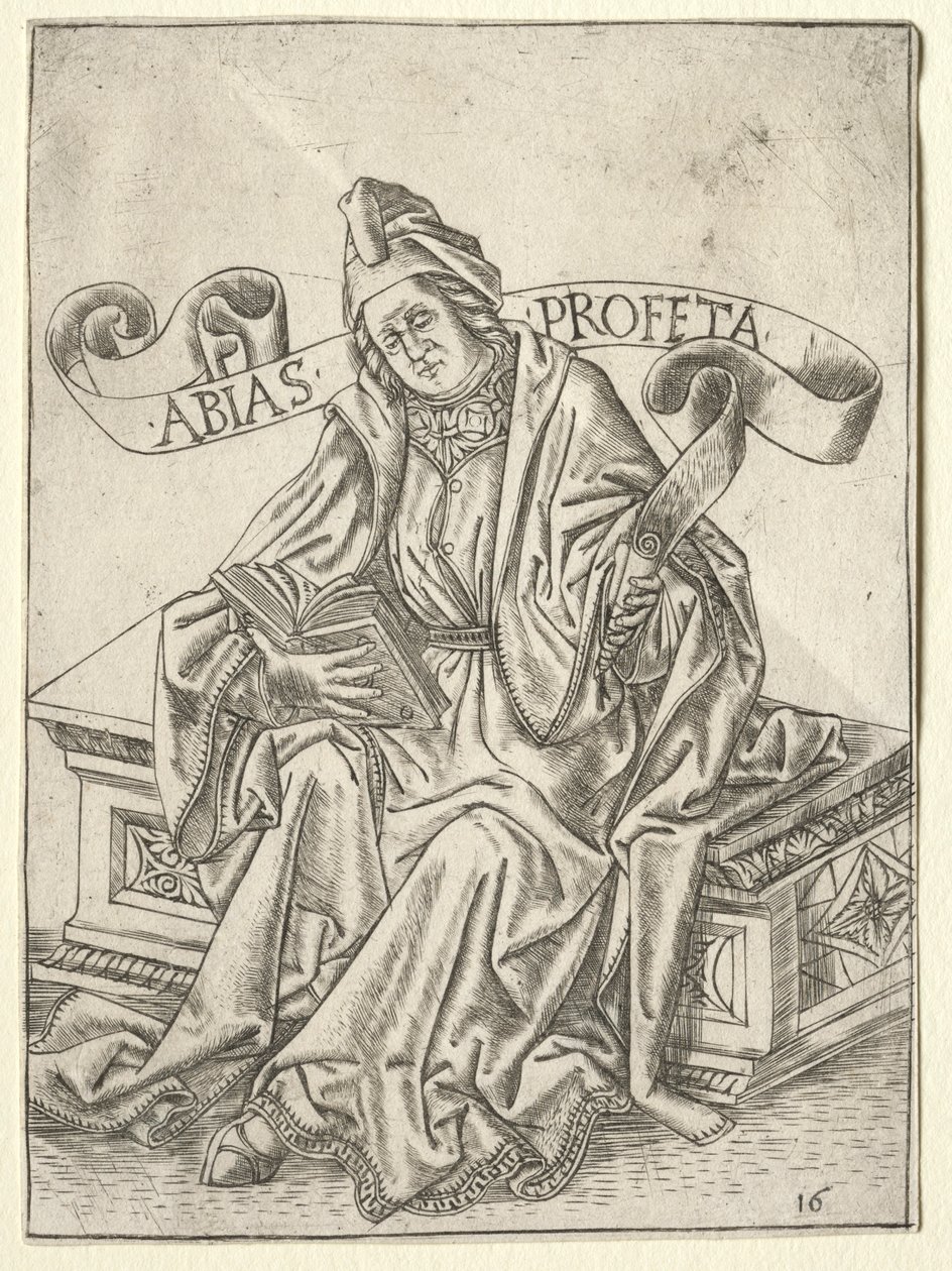 Profeetat: Obadja, n. 1470-1475. tekijältä Baccio Baldini