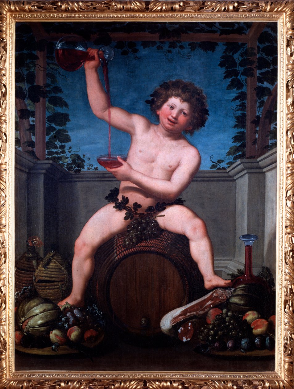 Bacchus (maalaus, n. 1630) tekijältä Baccio del Bianco