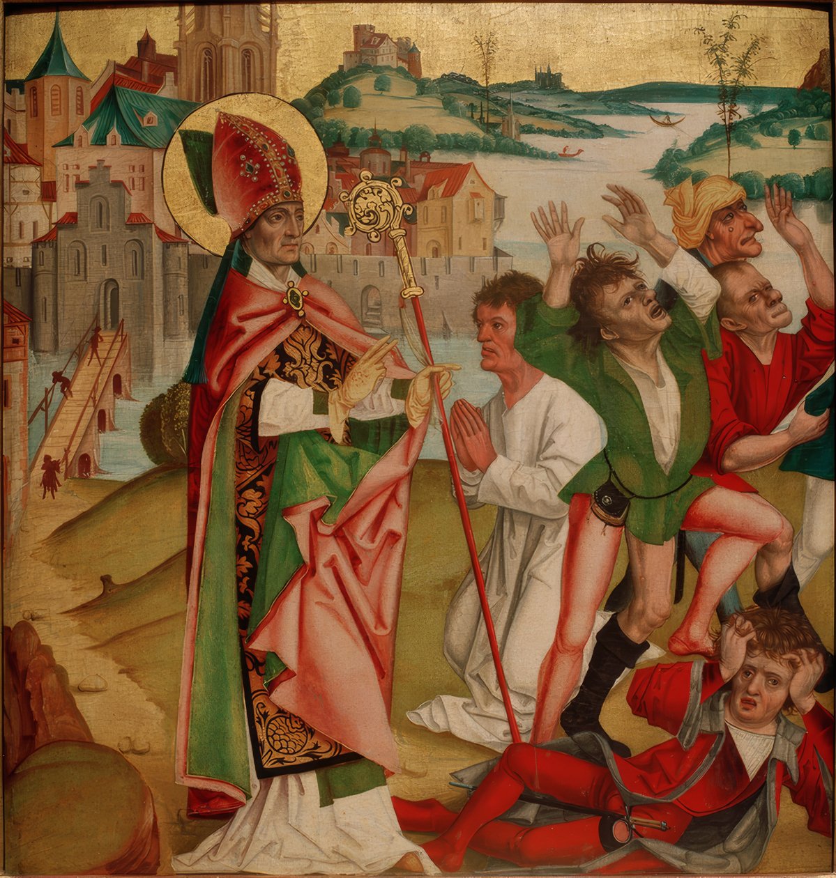 St. Hubert tekijältä Badener Nelkenmeister