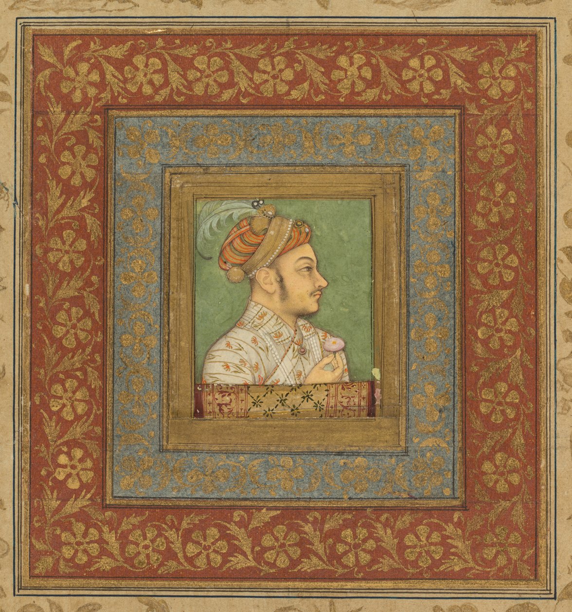 Murad Bakhshin muotokuva 1624-1661, n. 1635. tekijältä Balchand